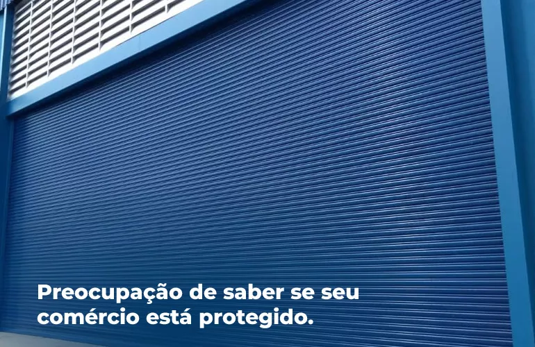 Automarizador para porta de enrolar automática comercial